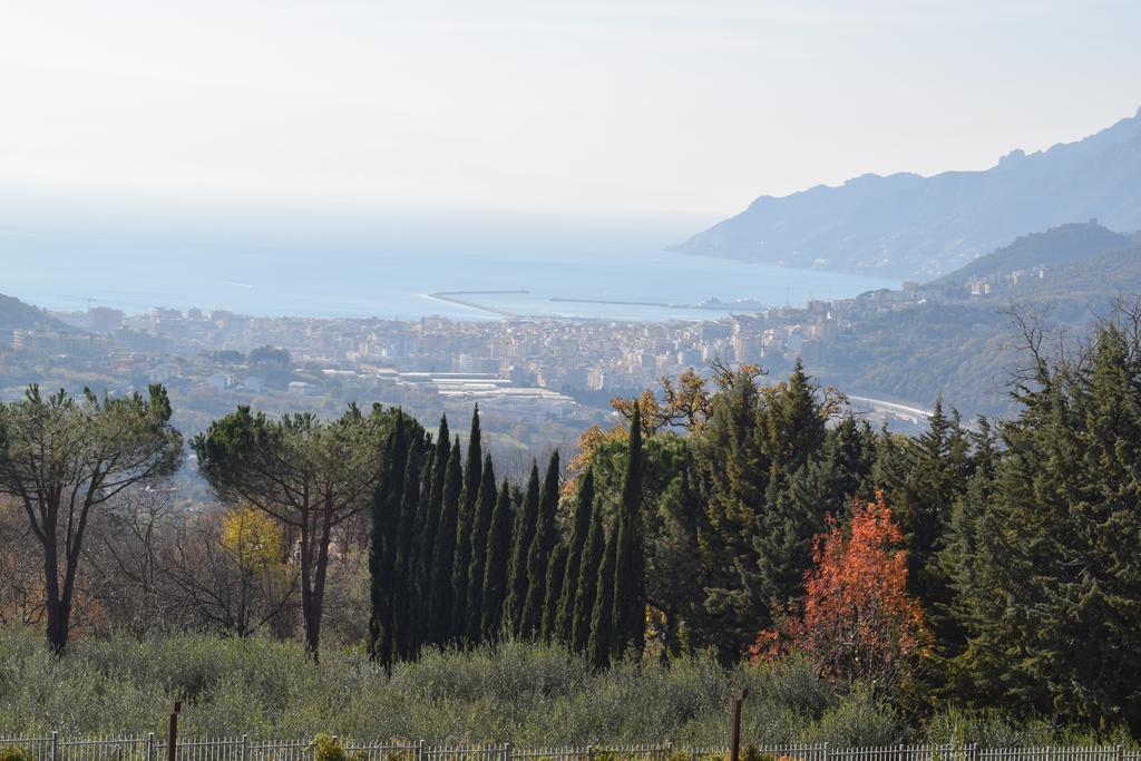 B&B Villa Sethare Salerno Bagian luar foto